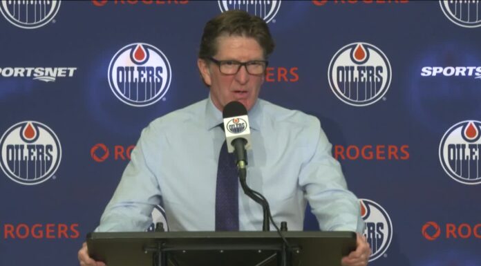 Babcock McDavid Ice Time: Oilers Coach Says ‘It Has to Stop’ Oilers coach Mike Babcock speaking at postgame press conference after loss to Utah Mammoth