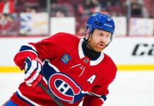 Mike Matheson Injury: Canadiens Defenseman Out Two Weeks Montreal Canadiens defenseman Mike Matheson skating in warmups, injured two weeks