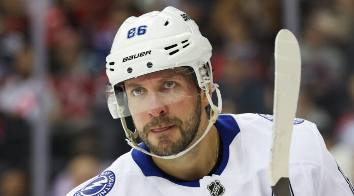 Kucherov Passes Stamkos for Lightning Points Record Nikita Kucherov Tampa Bay Lightning all-time points leader