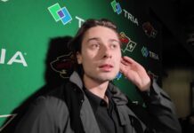 Quinn Hughes Extension: ‘Something Could Happen Soon’ Quinn Hughes Minnesota Wild media availability in Seattle ahead of Vancouver return