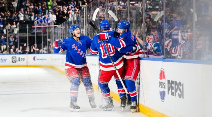 Lafreniere Goals: Rangers Beat Lightning 4-1 at the Garden Rangers players Alexis Lafreniere and J.T. Miller celebrate a goal against the Lightning at Madison Square Garden
