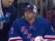 Reimer Debut: Rangers Goalie Pulled After 1 Period James Reimer on the Rangers bench after being pulled in his debut against the Kings