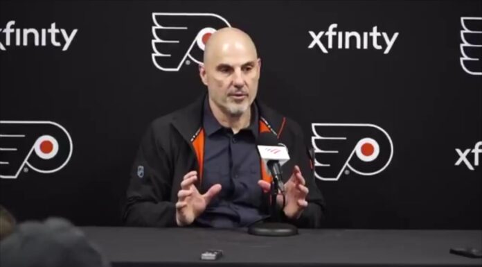 Tocchet Defensemen Comment: Flyers D ‘Too Horny’ Flyers head coach Rick Tocchet speaking at a postgame press conference about defensemen and scooter skating