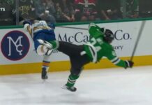 Roope Hintz Injury Scare: Brandon Carlo Ejected for Kneeing Roope Hintz of the Dallas Stars collides knee-on-knee with Blues defenseman Brandon Carlo along the boards