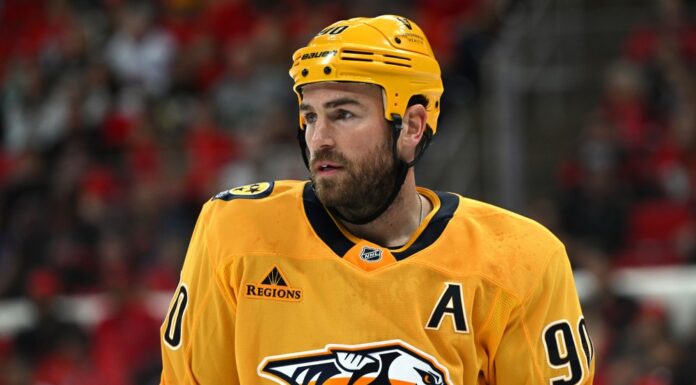O’Reilly Four-Point Night: Predators Rout Avalanche 6-2 Nashville Predators center Ryan O'Reilly during a faceoff stoppage