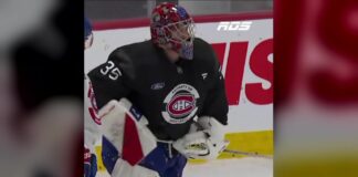 Samuel Montembeault Injury: Canadiens Goalie Leaves Practice Canadiens goalie Samuel Montembeault at practice in Brossard before leaving with a right leg injury