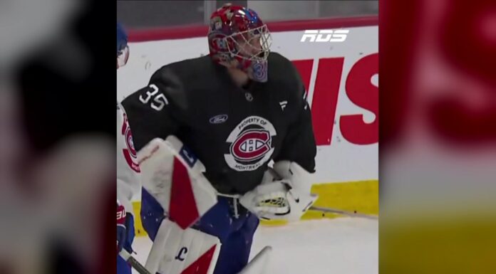 Samuel Montembeault Injury: Canadiens Goalie Leaves Practice Canadiens goalie Samuel Montembeault at practice in Brossard before leaving with a right leg injury