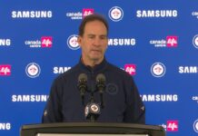 Hellebuyck Return: Arniel Says Jets ‘Waiting to See’ Winnipeg Jets coach Scott Arniel speaks to reporters about Connor Hellebuyck