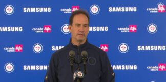 Hellebuyck Return: Arniel Says Jets ‘Waiting to See’ Winnipeg Jets coach Scott Arniel speaks to reporters about Connor Hellebuyck