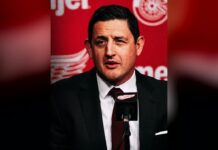 Horcoff Says Larkin Trade Is ‘Difficult’ With Teams on His List Shawn Horcoff Red Wings interim general manager press conference Dylan Larkin trade