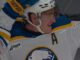 Tage Thompson Hat Trick Powers Sabres to Wild 7-6 Win Over Ducks Tage Thompson celebrates one of his hat trick goals for the Buffalo Sabres against the Anaheim Ducks