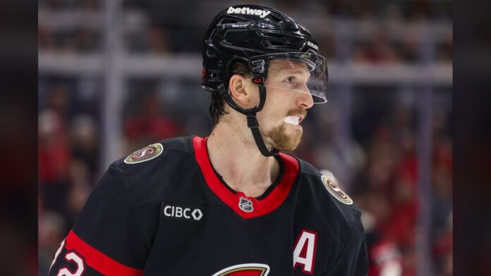 Thomas Chabot Senators injury Thomas Chabot Ottawa Senators defenseman injury upper-body