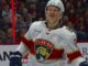 Brady Tkachuk Goal: Answers Ottawa Boos in Return Brady Tkachuk smiling in Florida Panthers jersey after scoring in return to Ottawa