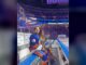 Victor Eklund First NHL Goal Comes on His 20th Birthday Victor Eklund of the New York Islanders smiles on the bench as UBS Arena fans sing Happy Birthday after his first NHL goal