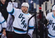 Vincent Trocheck Return: MSG Ovation and a Durzi Hip Check Vincent Trocheck waves from the Utah Mammoth bench during his Rangers tribute video at Madison Square Garden