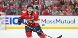Vladimir Tarasenko Free Agent Update: Parts Ways With Agent Florida Panthers right wing Vladimir Tarasenko skates during Game 2 of the 2024 Stanley Cup Final against the Edmonton Oilers in Sunrise