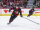 William Eklund Injury: Senators Winger Hurt in Home Opener Ottawa Senators winger Drake Batherson skates during a game at Canadian Tire Centre